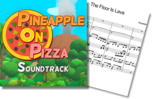 Pineapple On Pizza - Piano Score